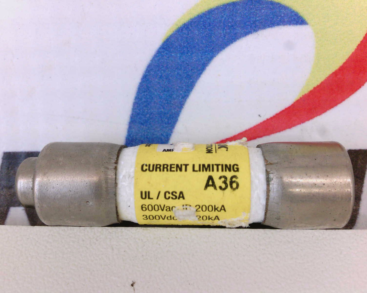NSSP Bussman fuse lp-cc-1/2 600 vac lpcc1/2 fuse