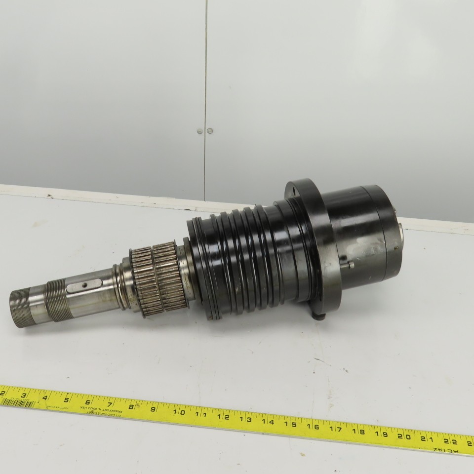 20-3/8″ OAL Spindle Cat 40 W/3-1/2″ Belt Drive 1-3/8″ Drawbar Tube 7-1/4″ Flange