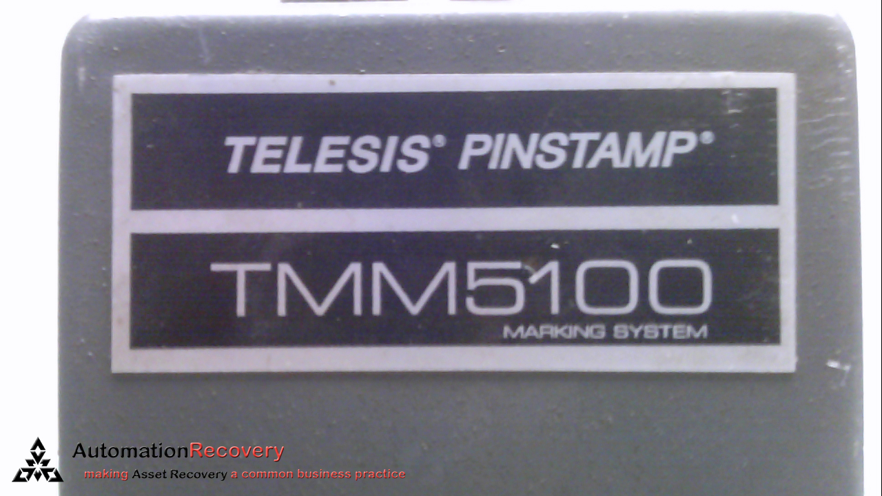 TELESIS TMM5100, PINSTAMP MARKING SYSTEM HEAD #220499