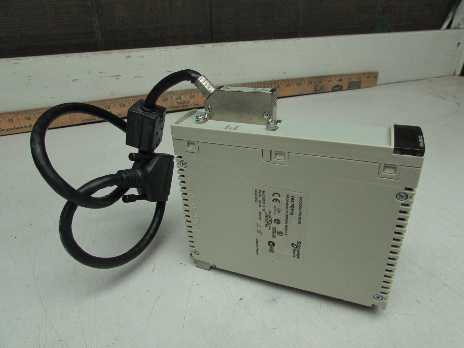 SCHNEIDER MODICON PREMIUM TSXPBY10 PROFIBUS DP OPTION MODULE W/467NHP81100 CABLE