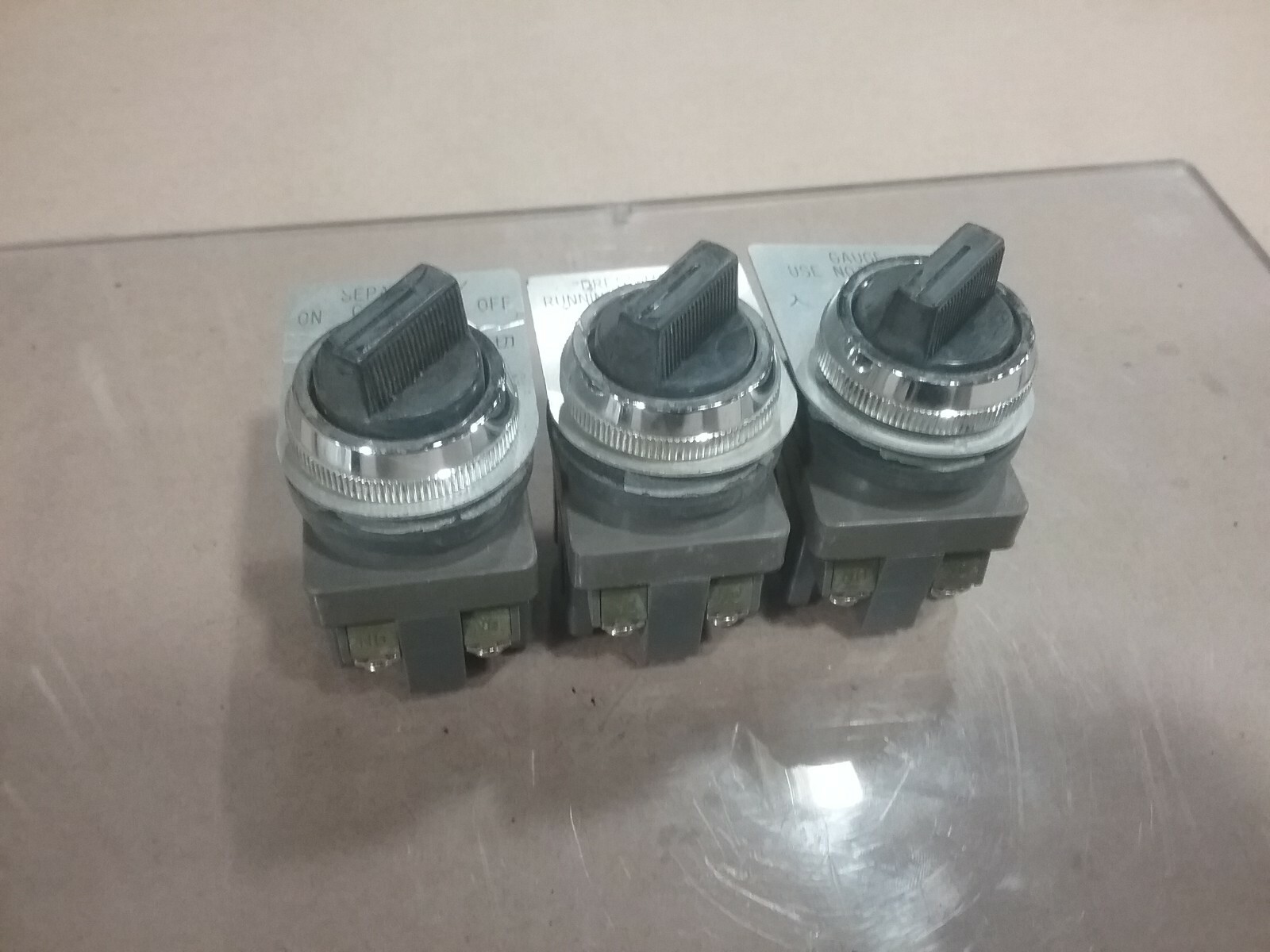 (Lot Of 3) Idec ASN 41-10569 Selector Switch ASN4110569 #20G84
