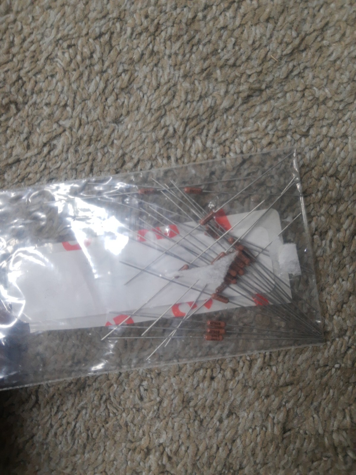 NEW LOT of 30 Vishay Dale Film Resistors 80.6K OHM 1/8W 1% AXIAL RN55D F