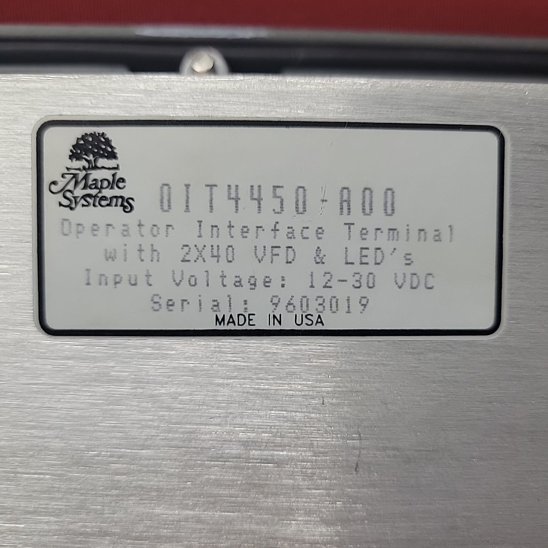 MAPLE SYSTEMS OIT4450-A00