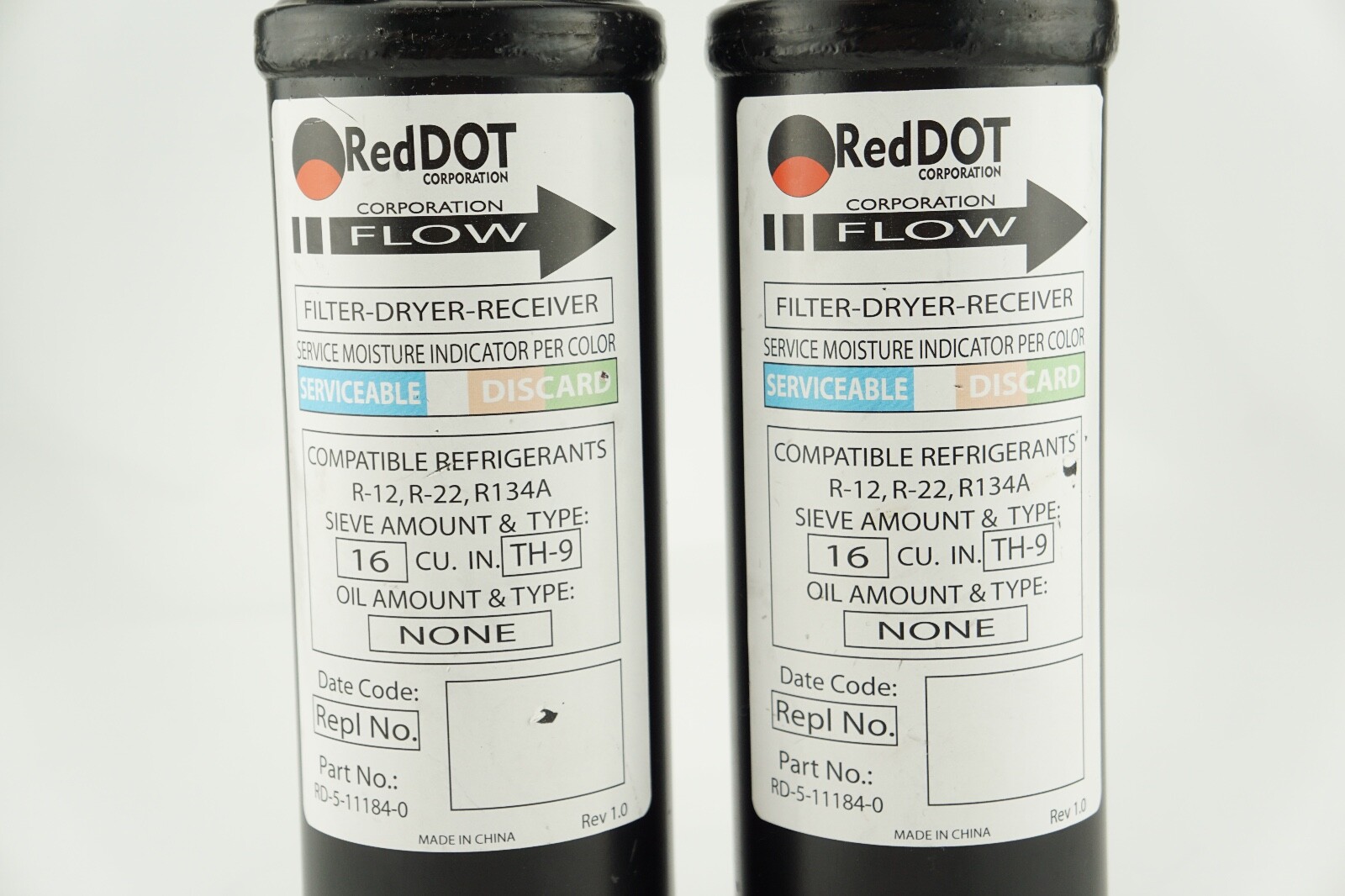 Lot of (2) New RedDOT Filter Dryer Receiver RD-5-11184-0 Ships FREE