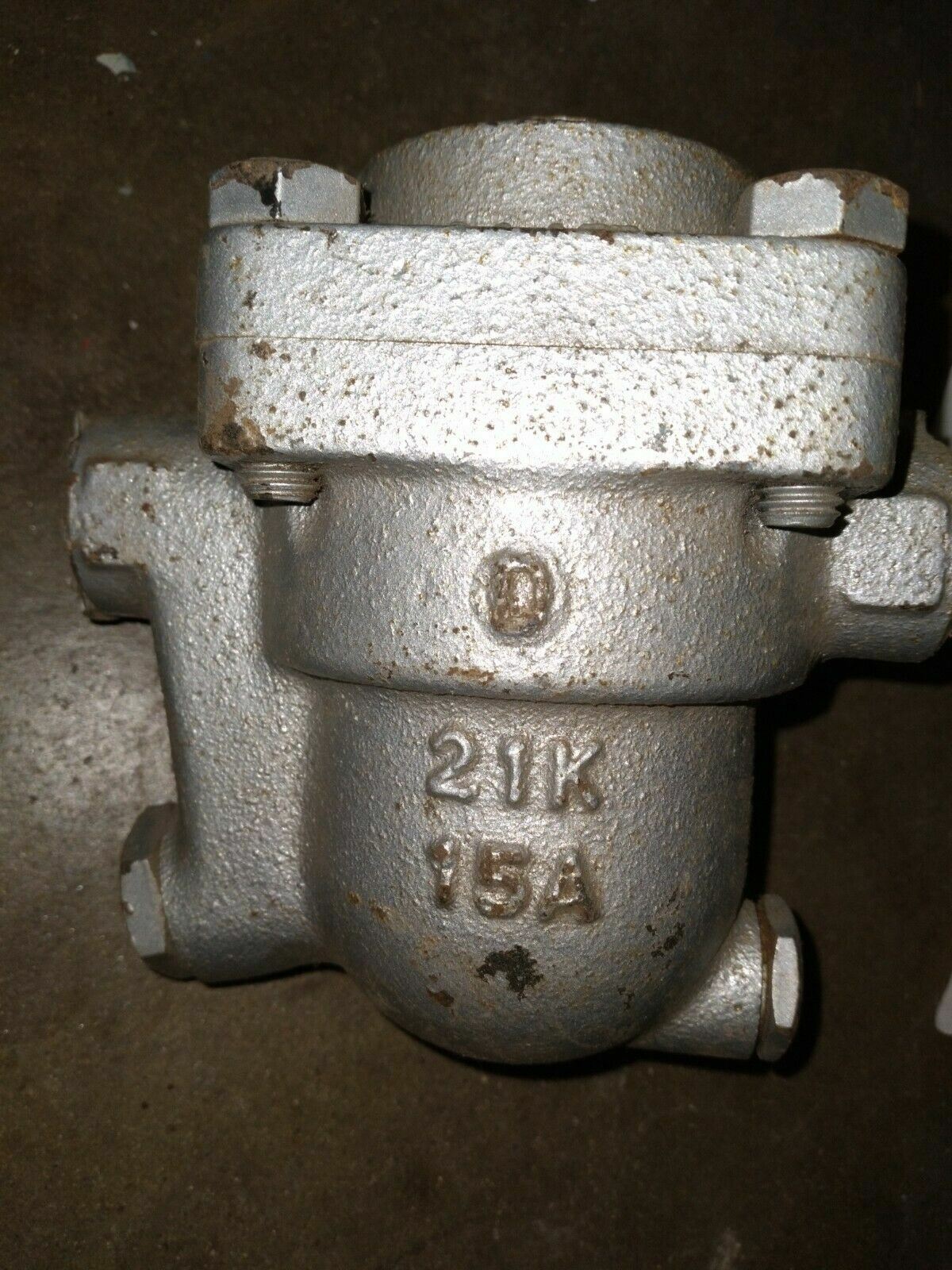 TLV J3X-10 Free Float Steam Trap 1/2 Inch Ports 300 PSIG Industrial Plumbing