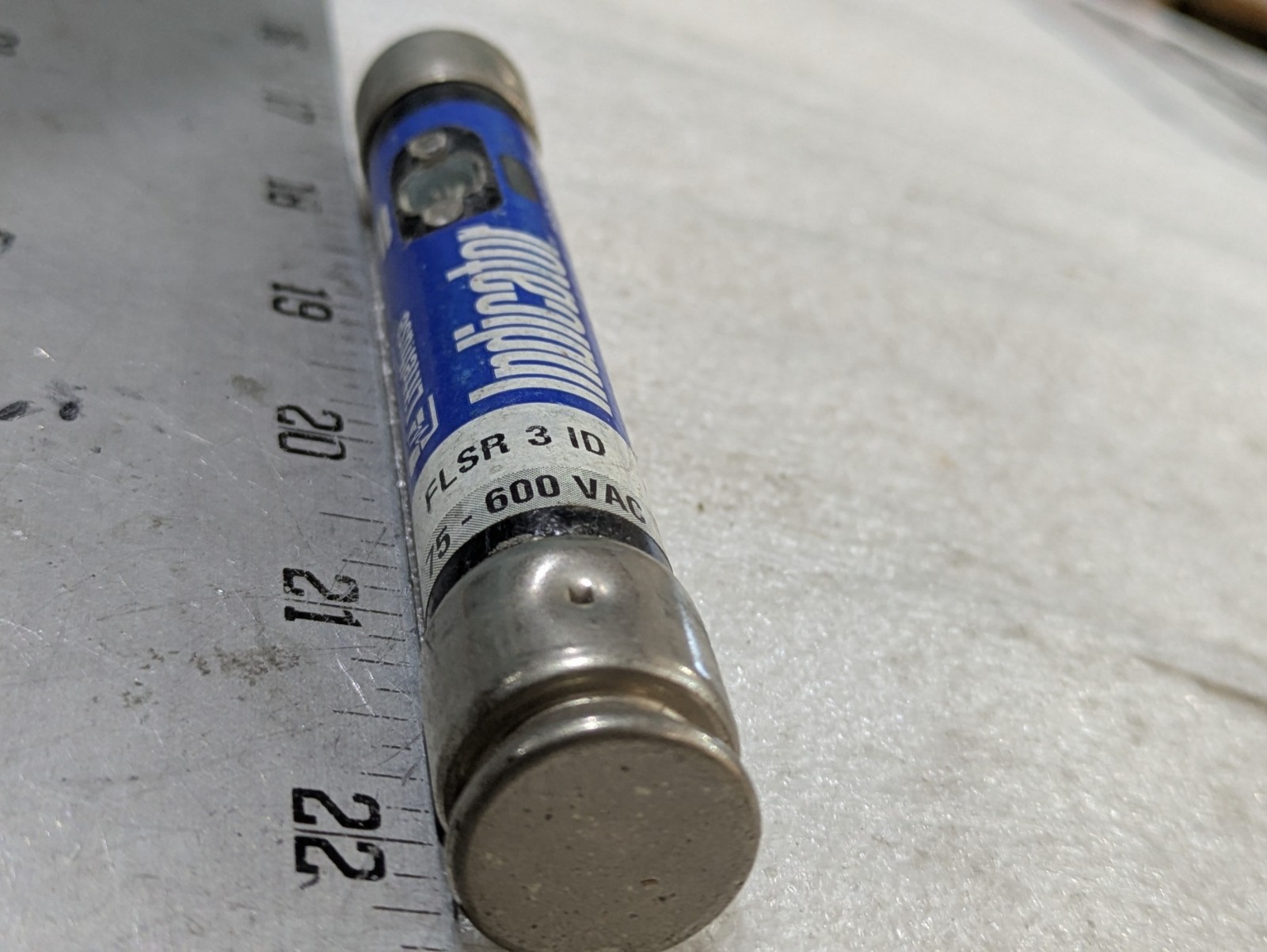 Littelfuse FLSR 3 ID 3A 600V RK5 Dual Element Time-Delay Indicator Fuse LOT OF 9