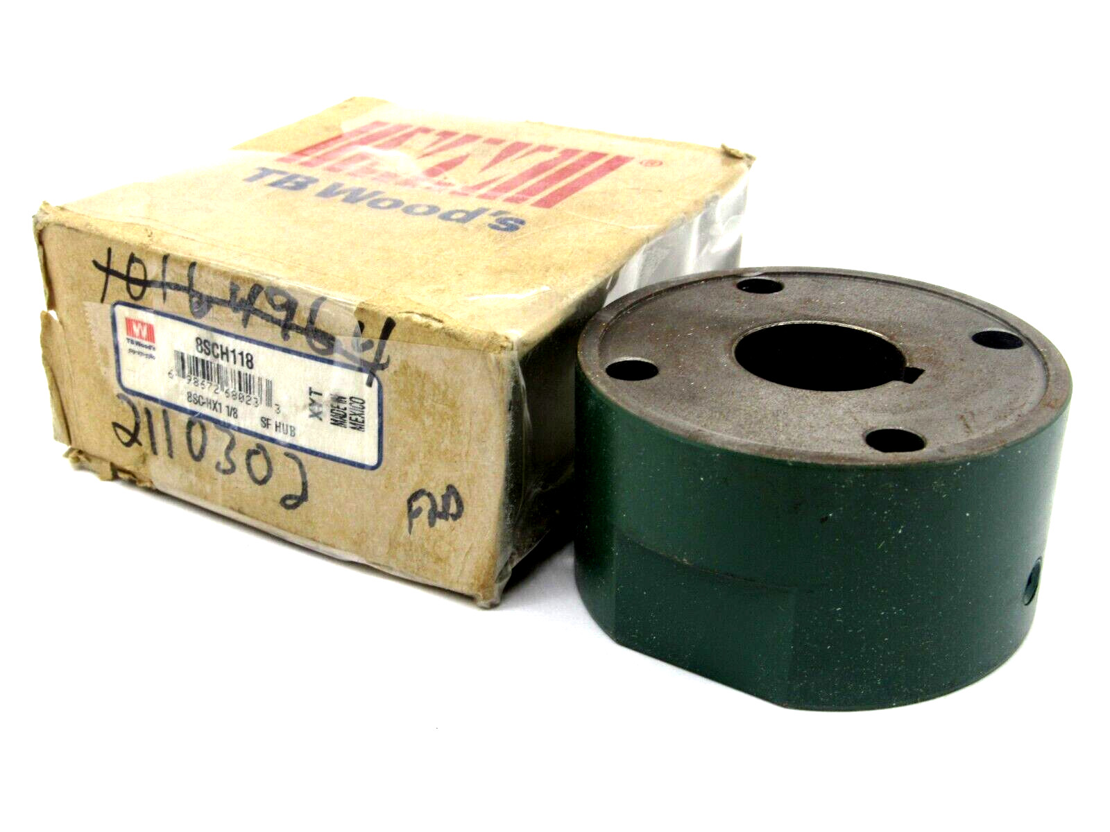 NEW TB WOODS 8SCH118 SF COUPLING HUB 8SC-HX1 1/8