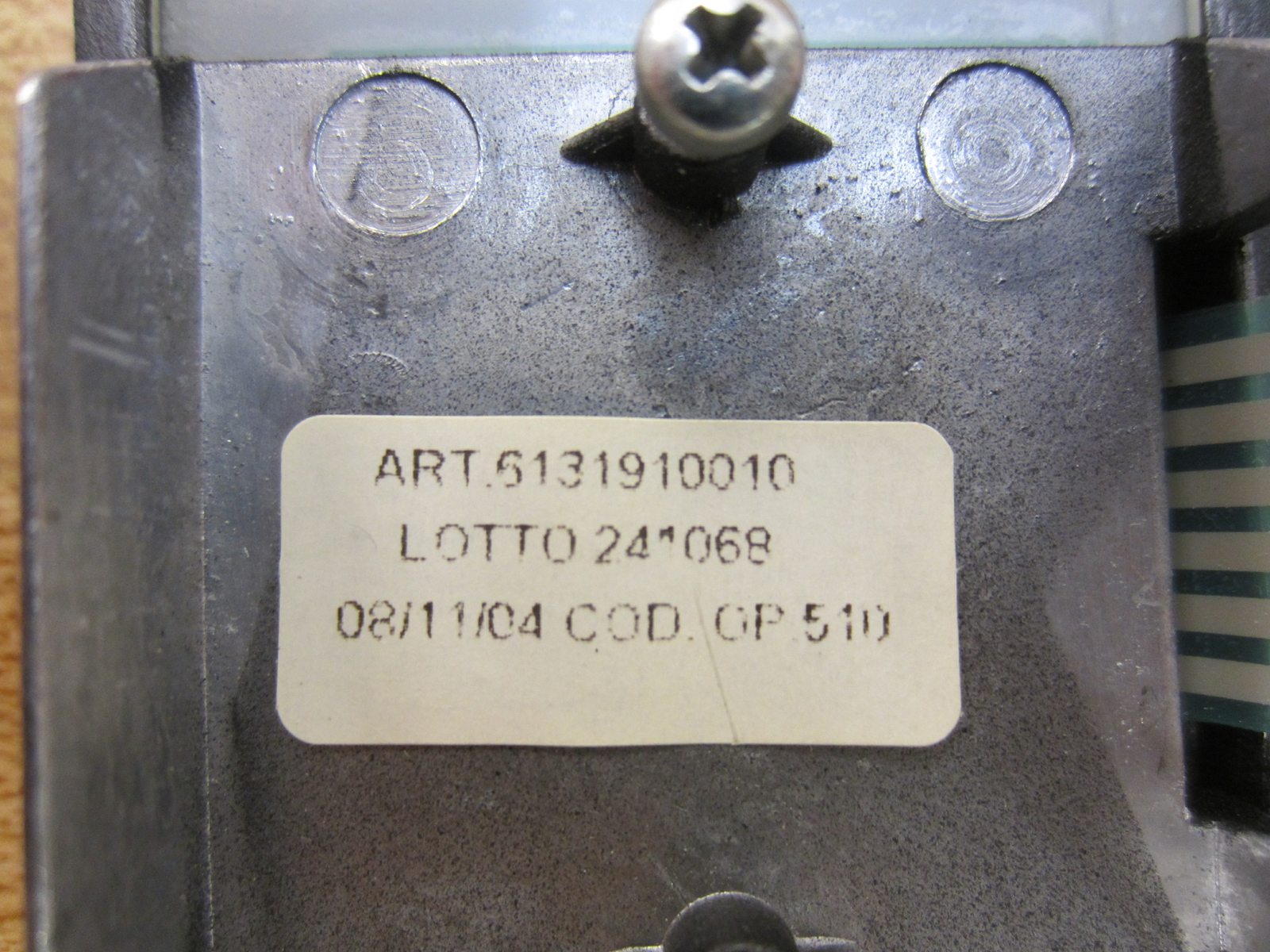 Marposs 6344450100 Operator Display Panel W/O Circuit Board (Pack of 3)