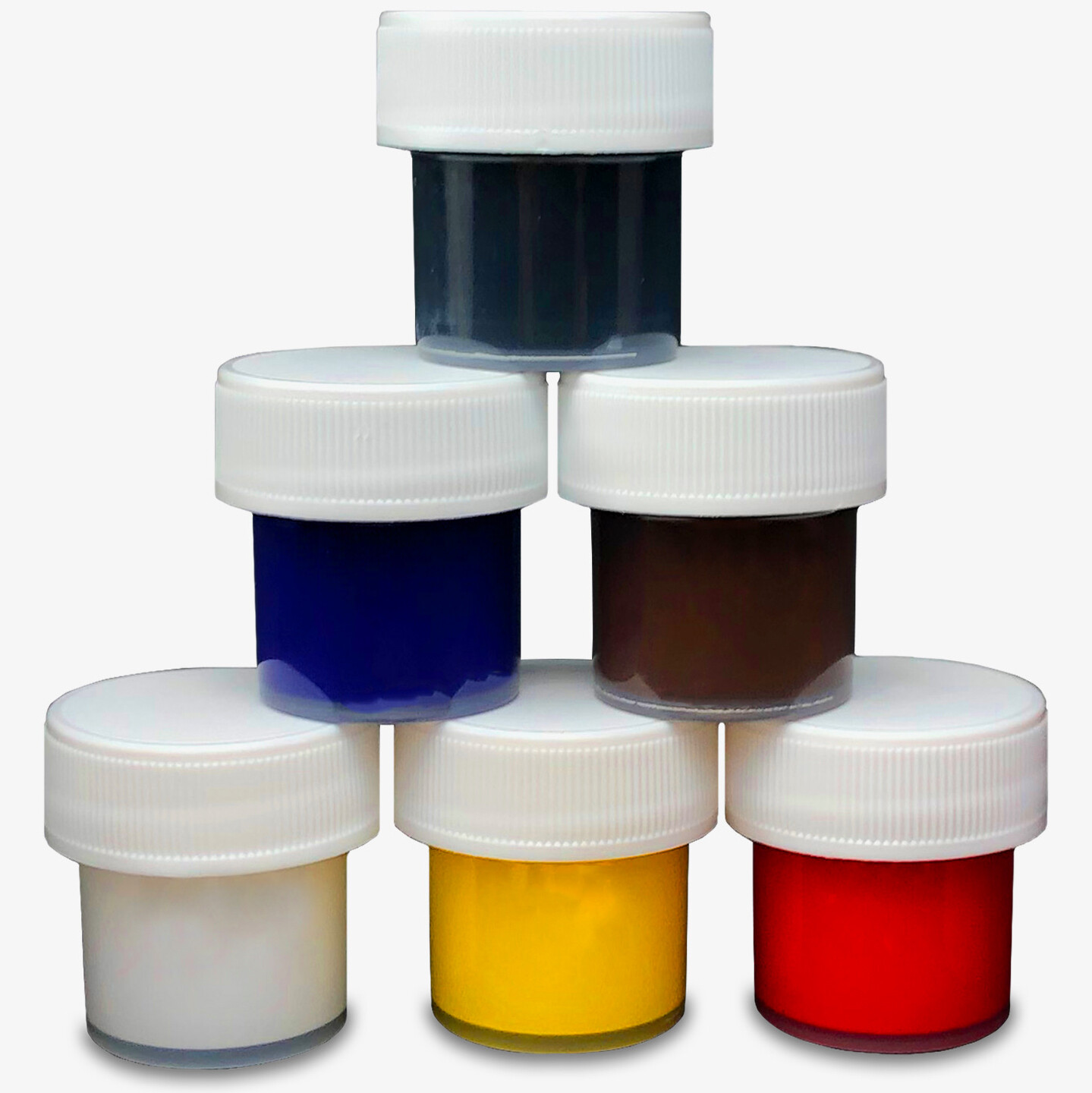 TRUE COMPOSITES Color Pigment Kit-(6 Colors in 0.25 oz Easy Open Containers) Col