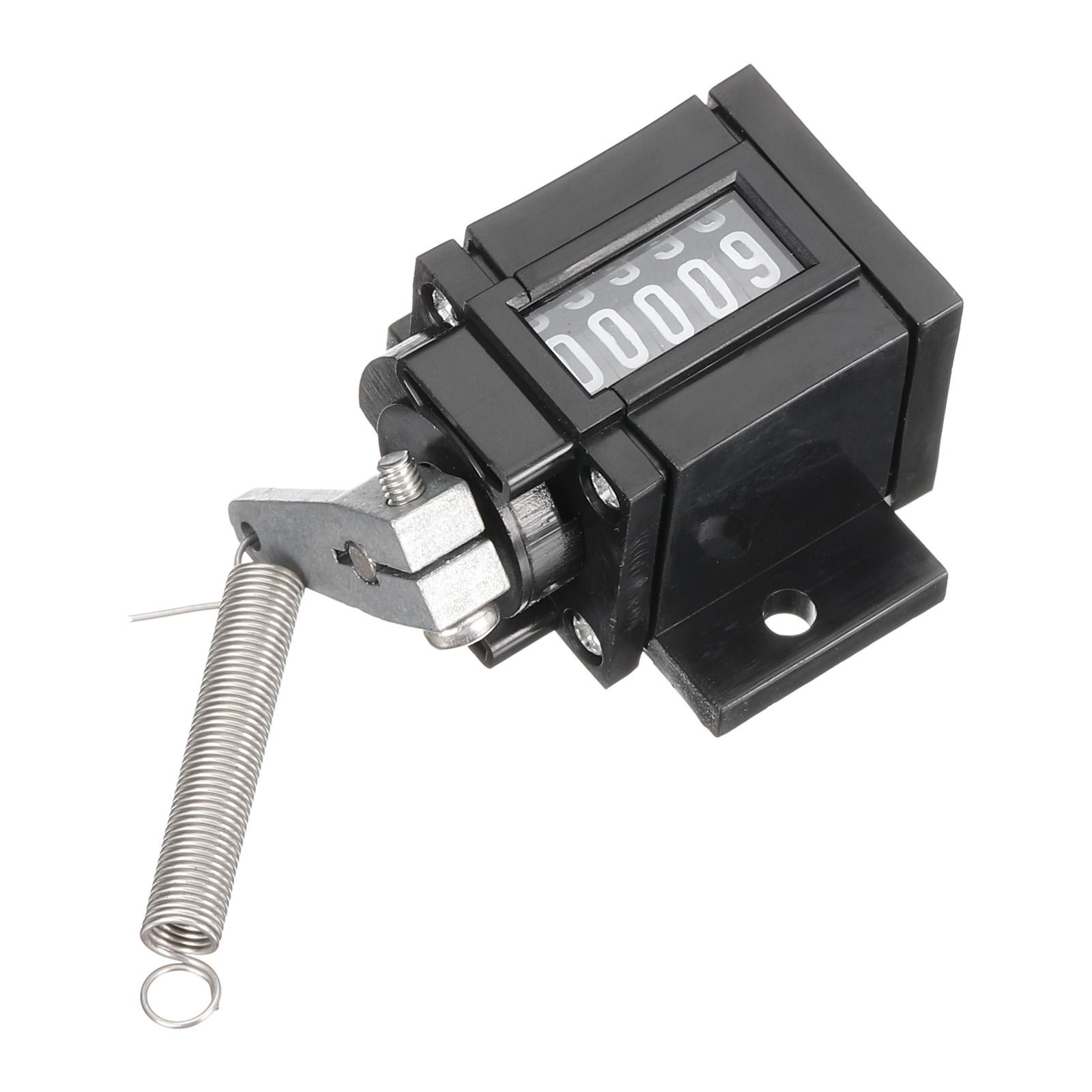 Manual Tally Counter with Spring 5 Digit Mechanical Manual Stroke Clicker