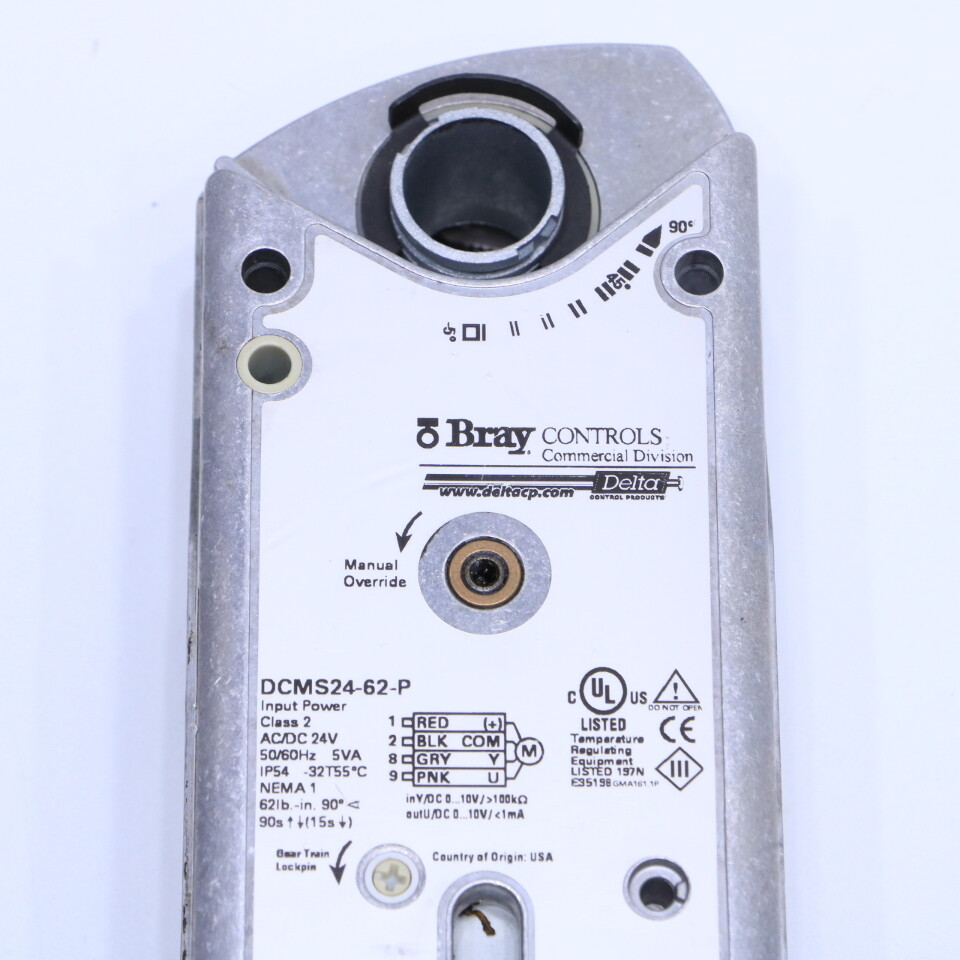 BRAY CONTROLS DCMS24-62-P ELECTRIC ACTUATOR