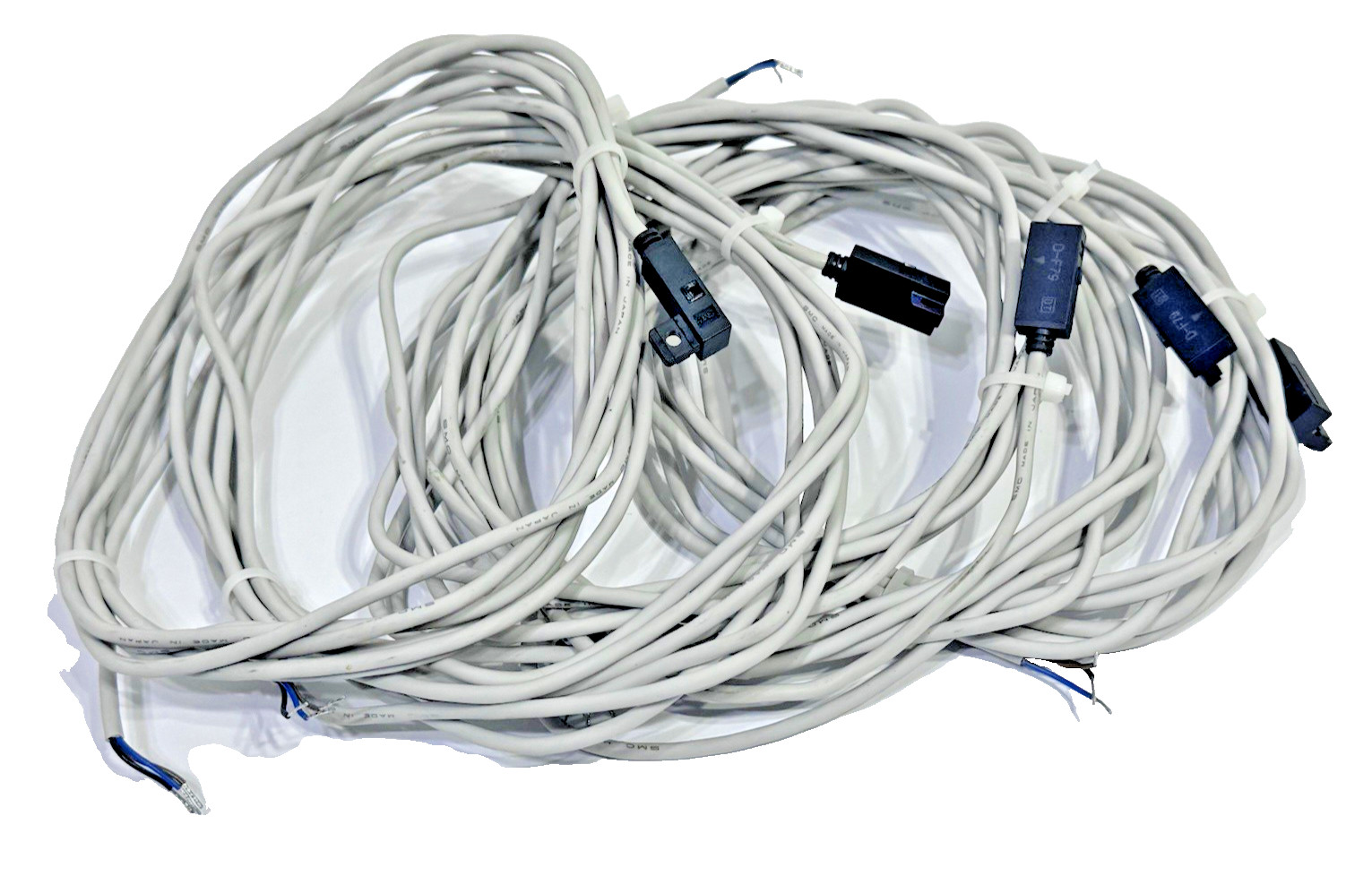 5 Each SMC D-F79 Solid State Pneumatic Cylinder & Actuator Switch 117 in Leads