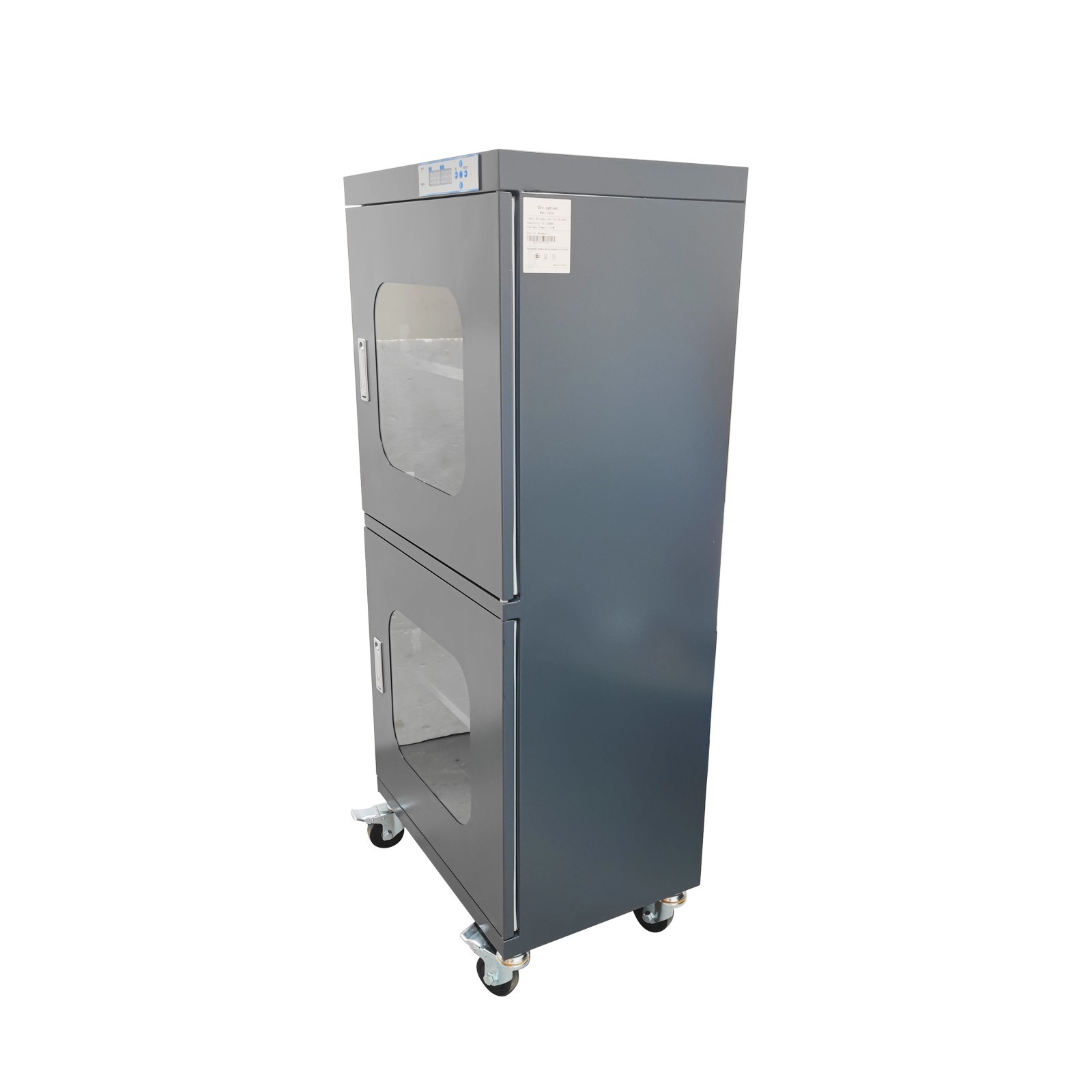Electronic Dry Cabinet 10-20% RH Industrial Drying Cabinet with Wheels 110V/60HZ