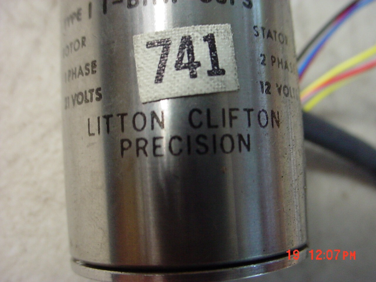 CLIFTON 11-BHW-03FS BRUSHLESS RESOLVER