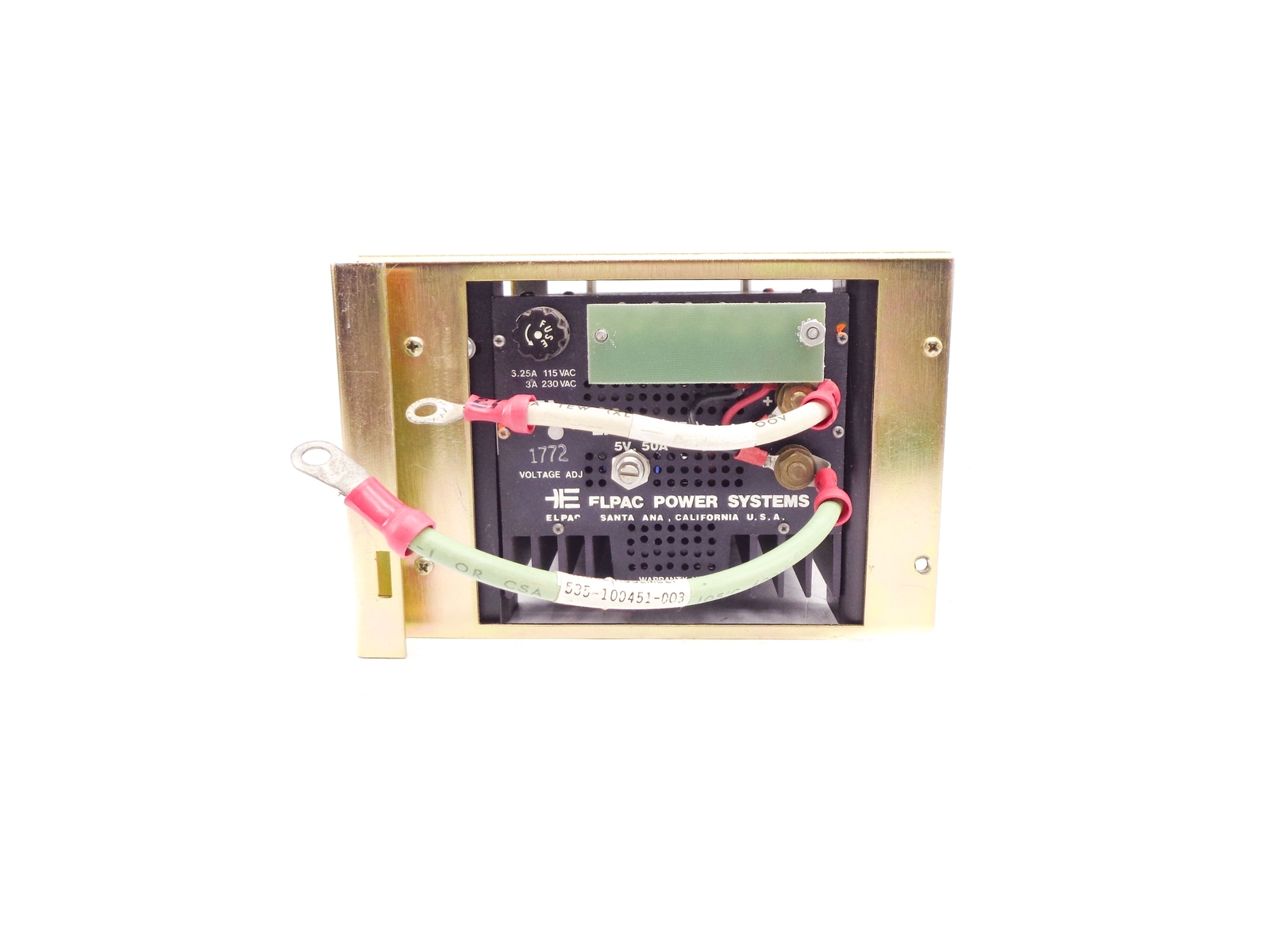 ELPAC POWER SYSTEMS 666-100011-001 UNMP