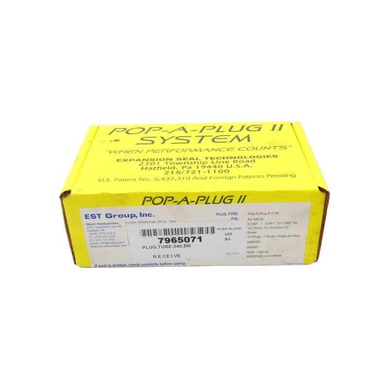 EST GROUP P2-540-B 600PSI (PKG OF 10) NSFS