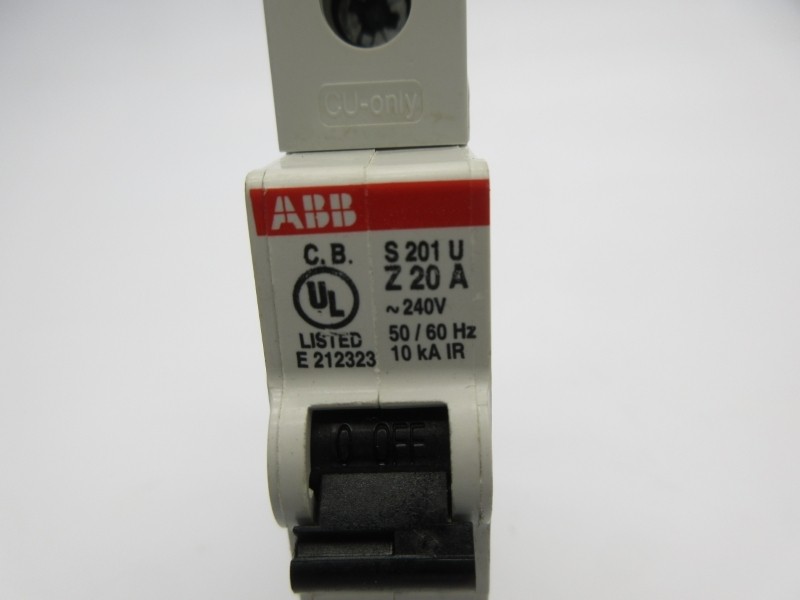 ABB S 201 U Z 20 A 240V NSNP