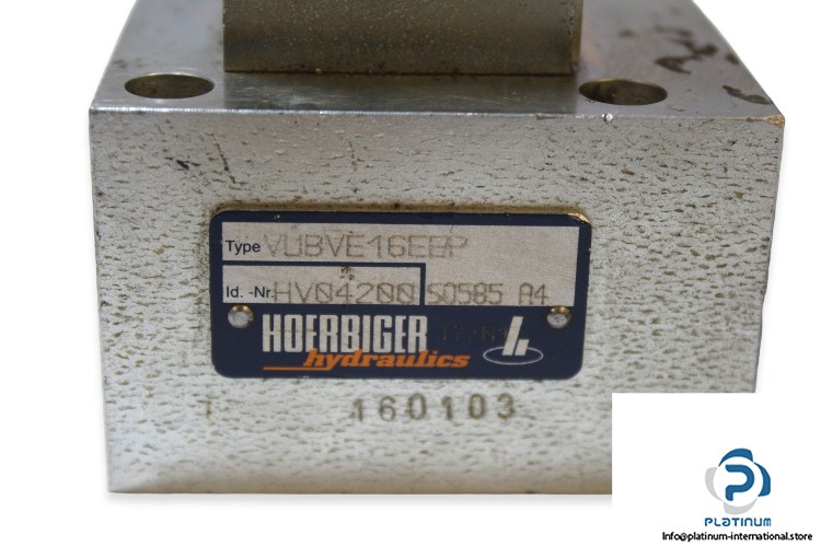 HOERBIGER MSV222BE06P DIRECTIONAL CONTROL VALVE_VL1BVE16EEP PLATE_C375304204