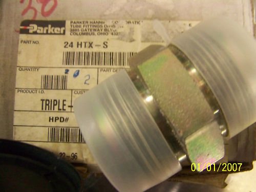 PARKER UNION 1 1/2″ MALE 37′ FLARE P/N #: 24-HT