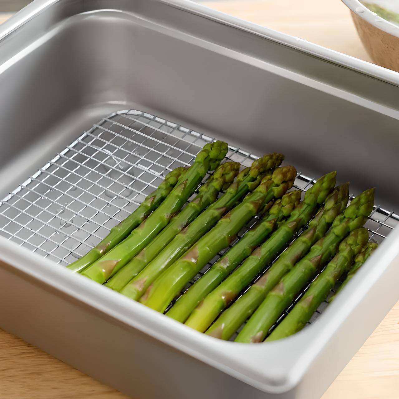 8″ x 10″ Stainless Steel Pan Grate for 1/2 Size Steam Table Pans