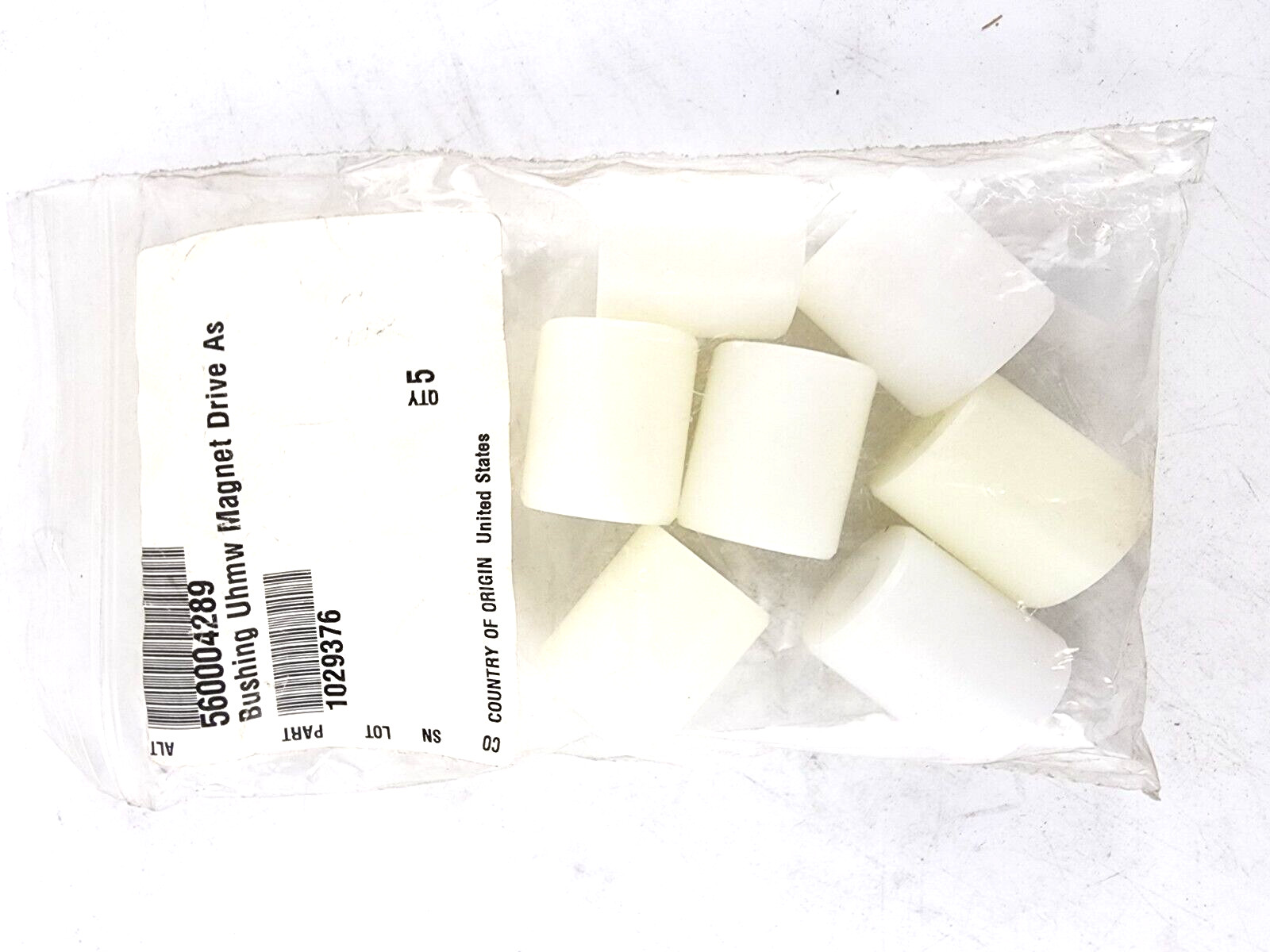 7pcs Cornelius 560004289 BUSHING UHMW MAGNET DRIVE AS FCB Pinnacle