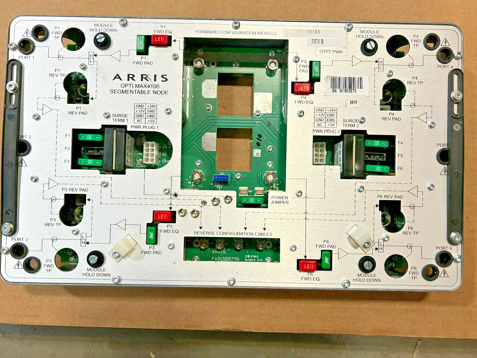 ARRIS OM41GJ-9B1A1 MODULE, BOM RF OM41 EXT TP REV SW HIGH OUTPUT