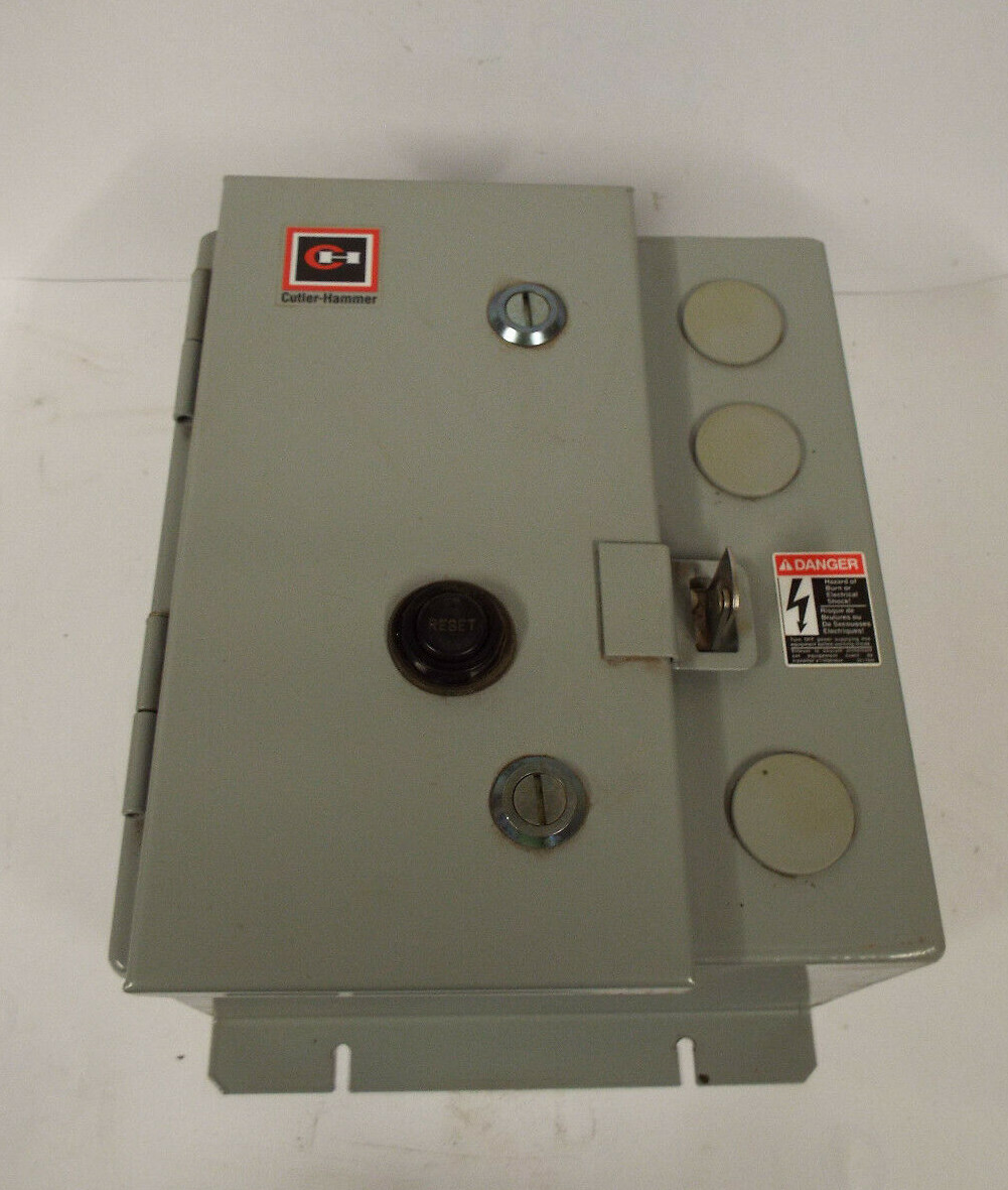 1 NEW CUTLER-HAMMER ECN0508AAA ENCLOSED MOTOR STARTER SER. A1 NIB **MAKE OFFER**