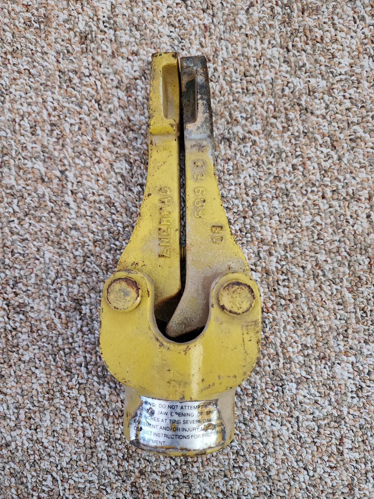 ENERPAC K3 639 DUCK BILL SPREADER 1 TON FOR RC CYLINDERS