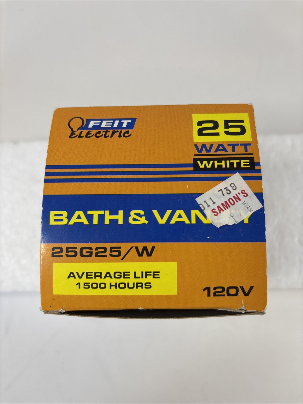 FEIT ELECTRIC Bath & Vanity Lamp G25 Globe. 25W White
