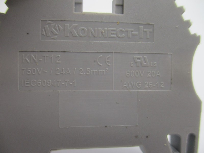KONNECT-IT KN-T12GRY 750V 24A NSNP