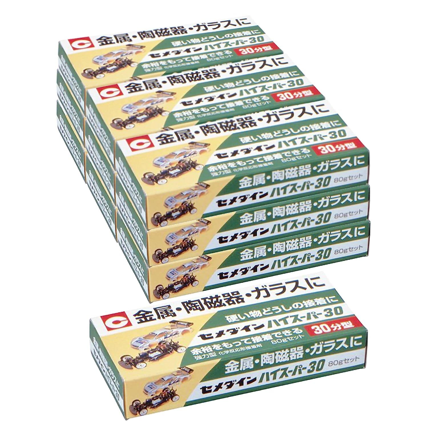 Cemedine 30-minute curing epoxy adhesive Hi-Super 30 80g set CA-193