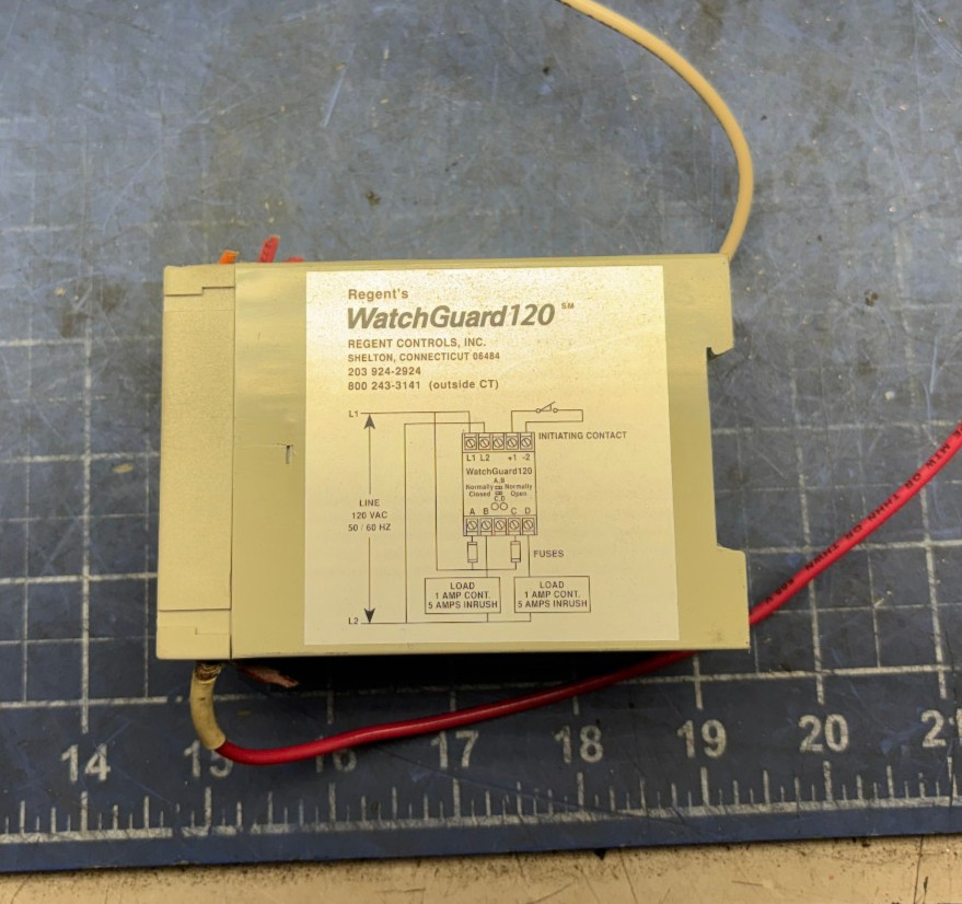 Regent WatchGuard120 Sensing Relay *SEE PICTURES*