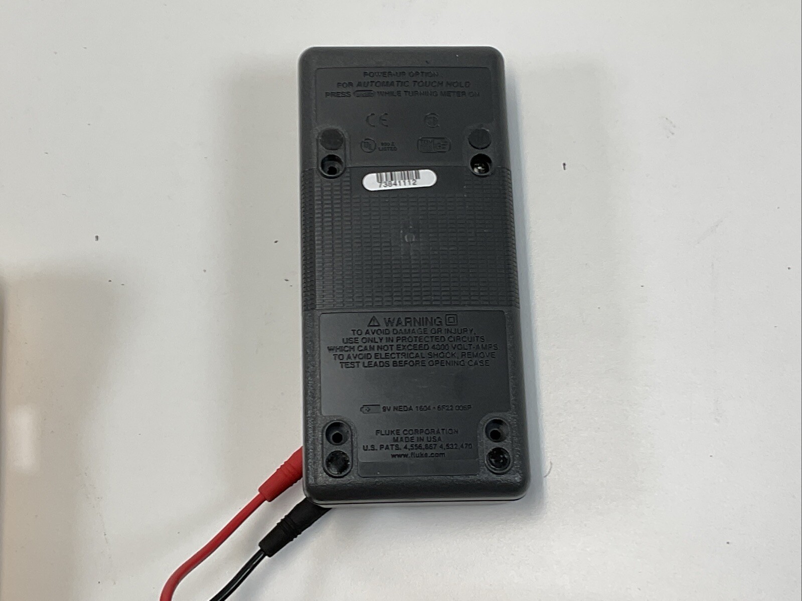Fluke 70-3 Digital Multi-Meter w/Test Leads – Last Calibration: 7/18/2023 70-III