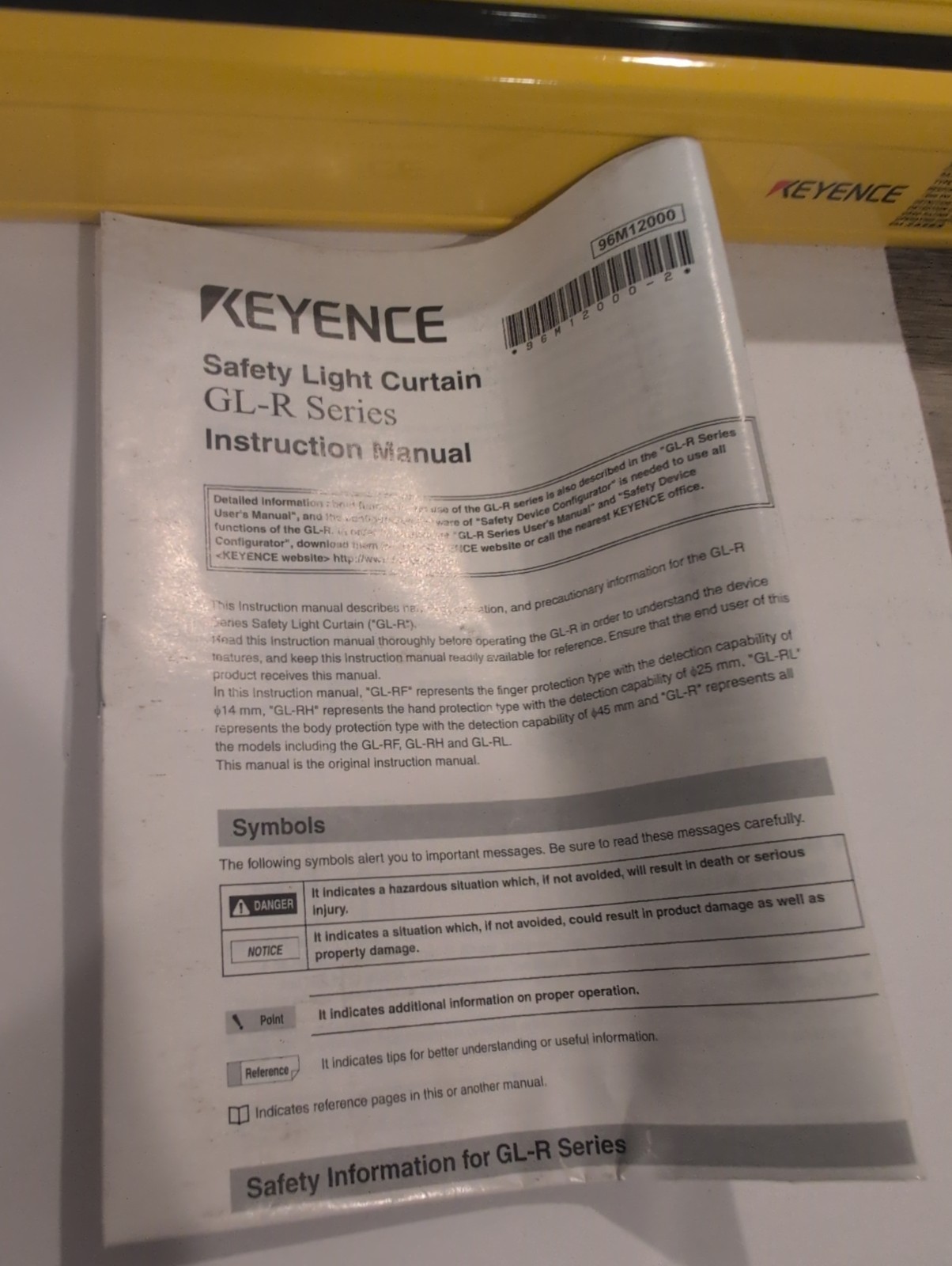 New Keyence GL-R24L-R (Receiver) GL-R24L-T(Transmitter) Safety Light Curtain