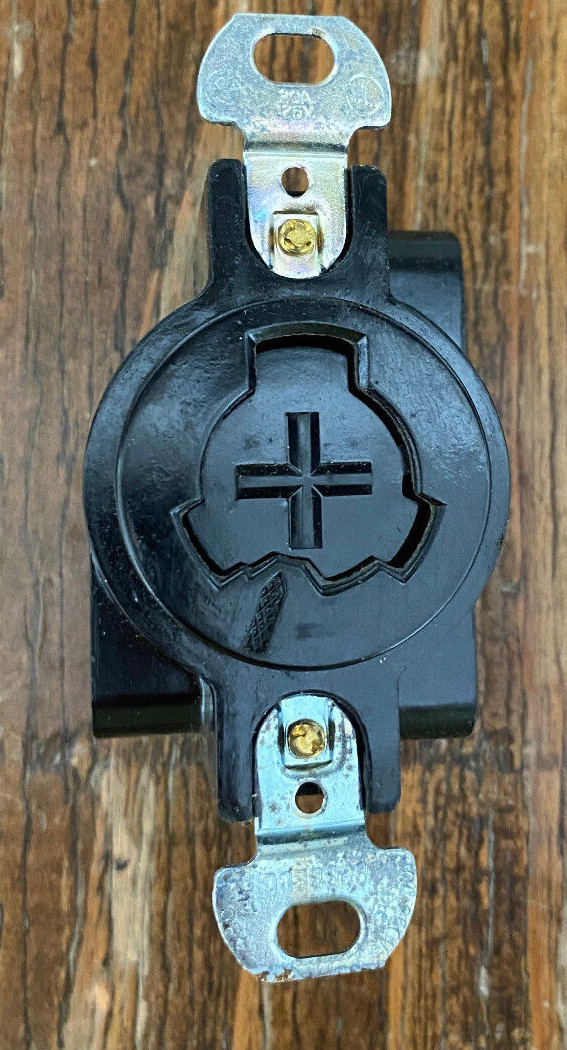 Hubbell Non-NEMA Not Grounded 23000 Locking Receptacle Hubbellock *