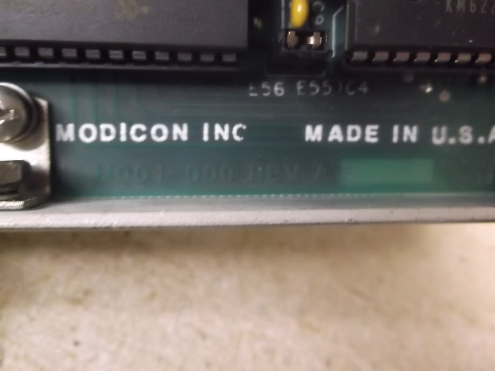 Modicon 160-052 PLC Card Module M001-000 RevA 42-0038-218 *FREE SHIPPING*