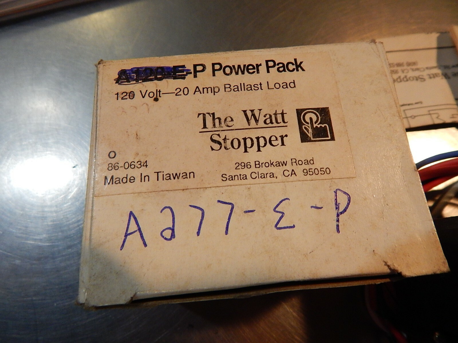 NEW The Watt Stopper A277-E-P 277VAC Power Pack *FREE SHIPPING*