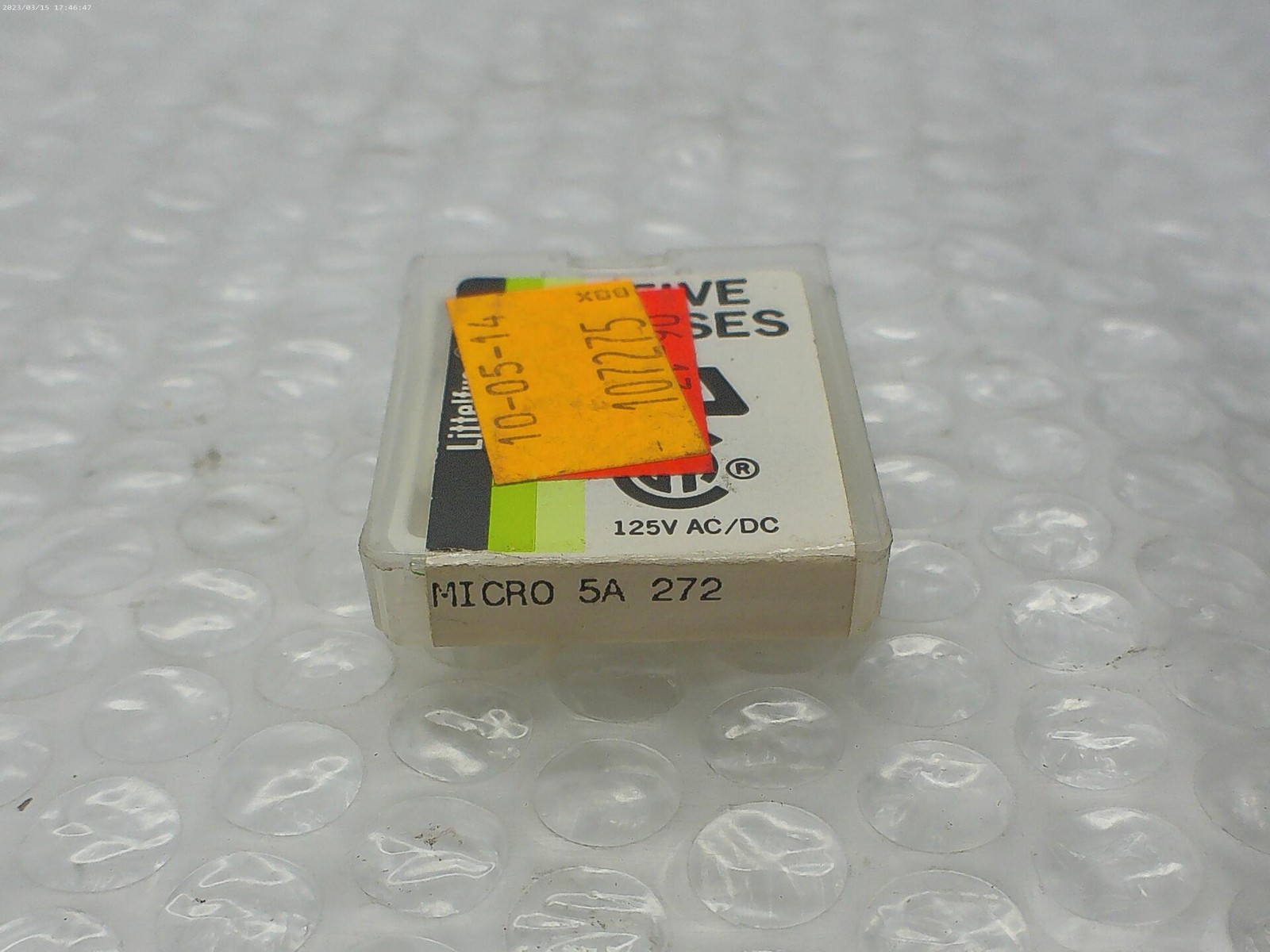 LITTELFUSE MICRO-5A-272 FUSE PKG OF 5 NSMP