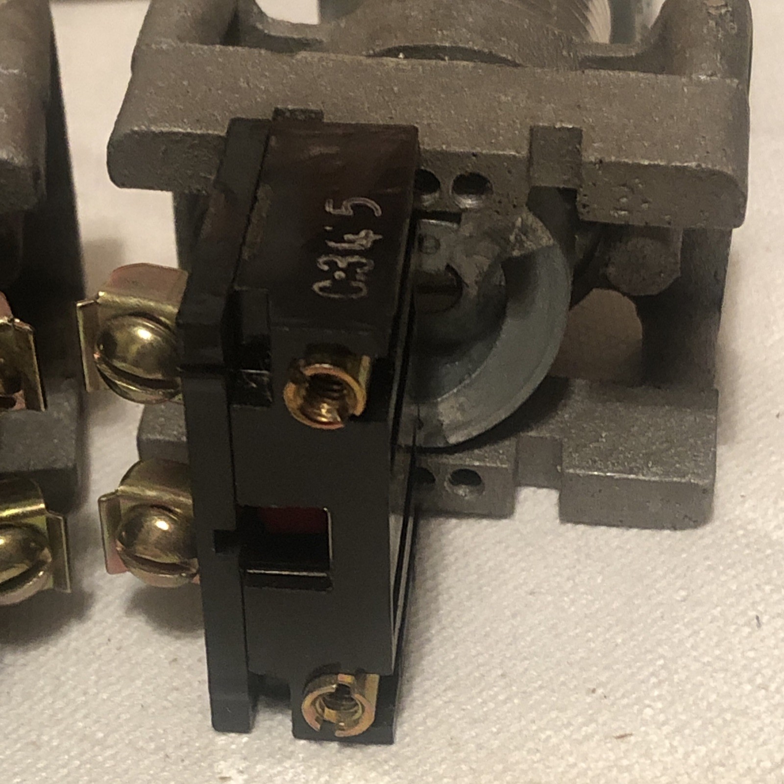 Lot of 3 Killark C10508-2 Selector Switch C105082 2 with keys 1 no keys