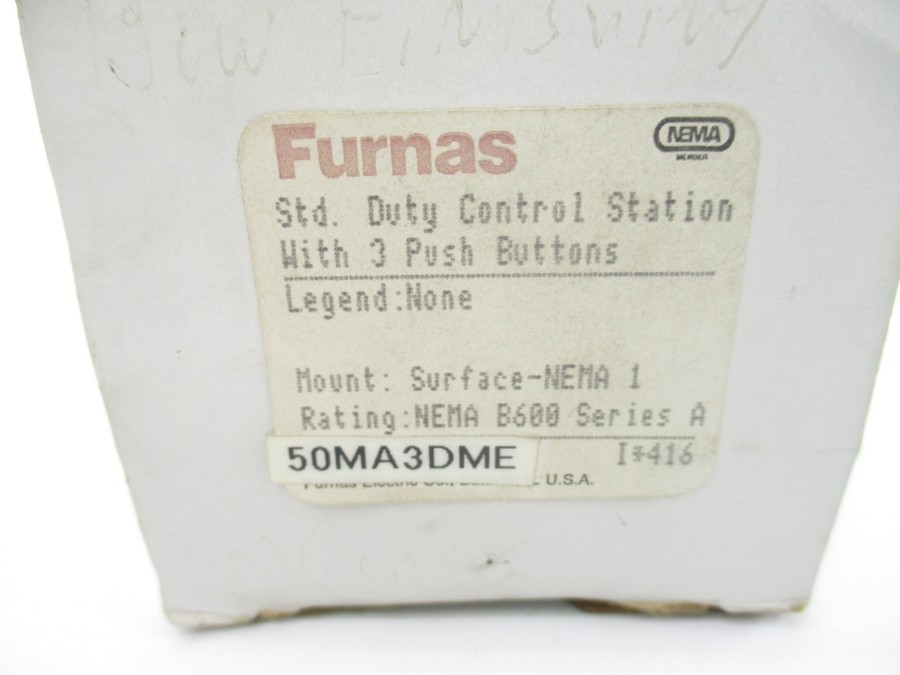 FURNAS 50MA3DME SER. A (AS PICTURED) NSMP