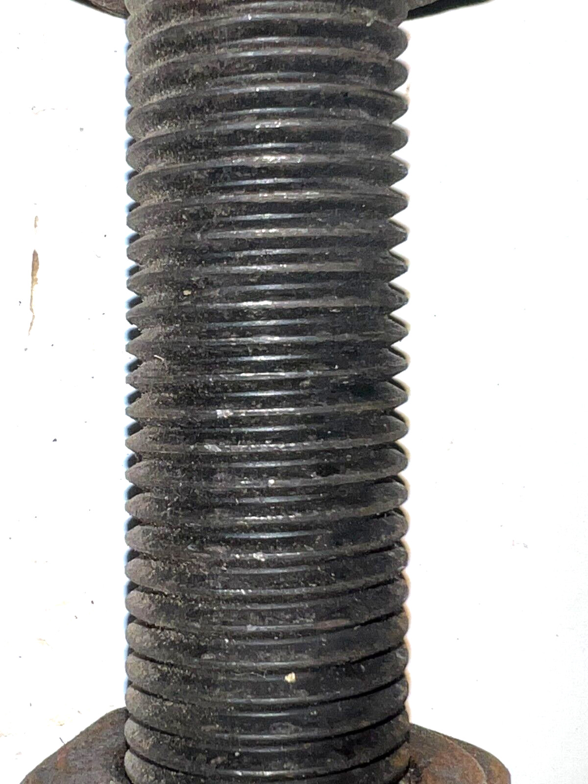 ALLOY STEEL ALL THREAD ROD B7 GRADE 1-1/8″-8 X 5-1/2″ SIZE W/ NUTS LOT OF 2**