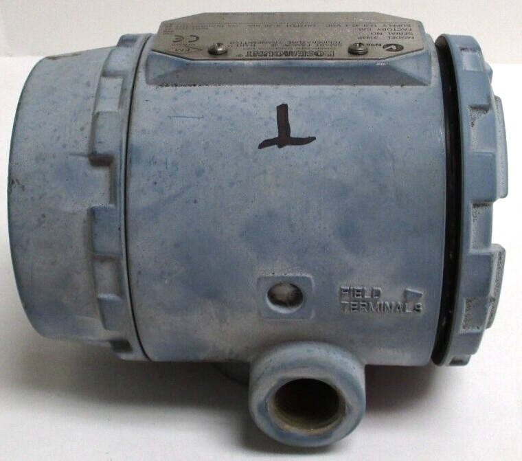 ROSEMOUNT TEMPERATURE TRANSMITTER, 3144P, D1A1E5M5B4, USED
