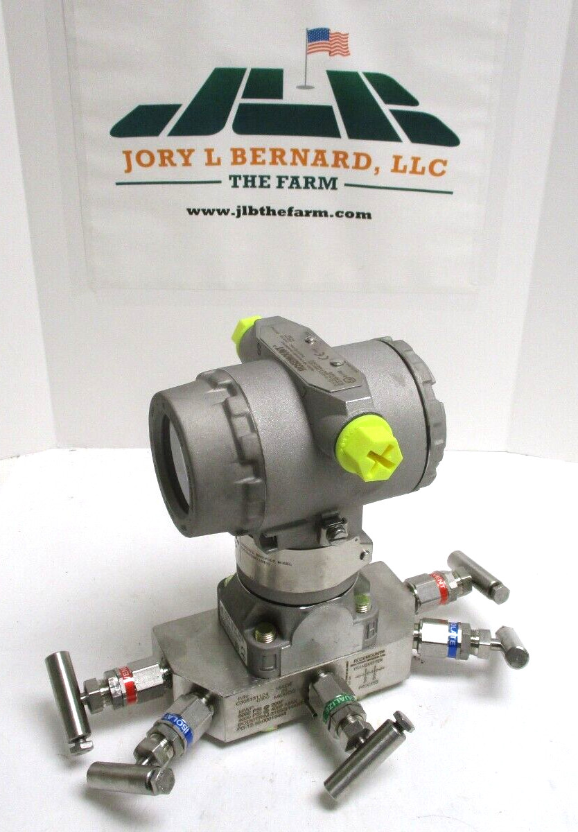 ROSEMOUNT, HART, SST DIFFERENTIAL PRESSURE TRANSMITTER, 3051CG3A02AKS5I1M6Q4Q8V5