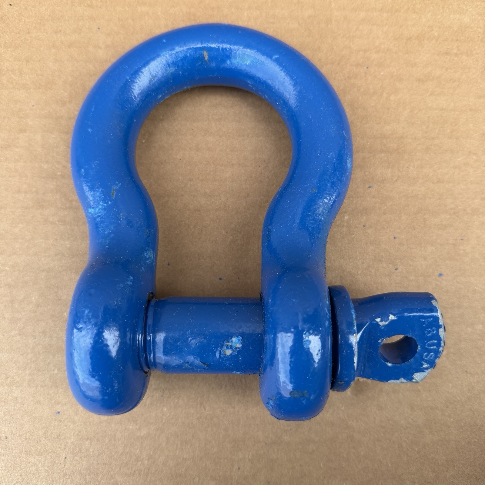 9 -pcs Campbell 5411805 1-1/8” Screw Pin Anchor Shackle Painted WLL 9.5 Ton