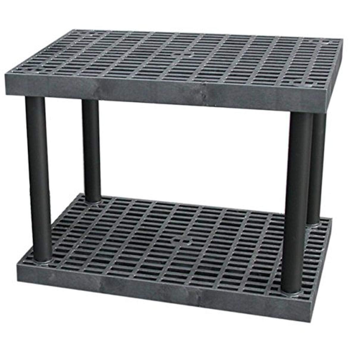SPC Industrial S3624B Dura-Shelf 2-Shelf System, Grid Top, 36″x24″x27″
