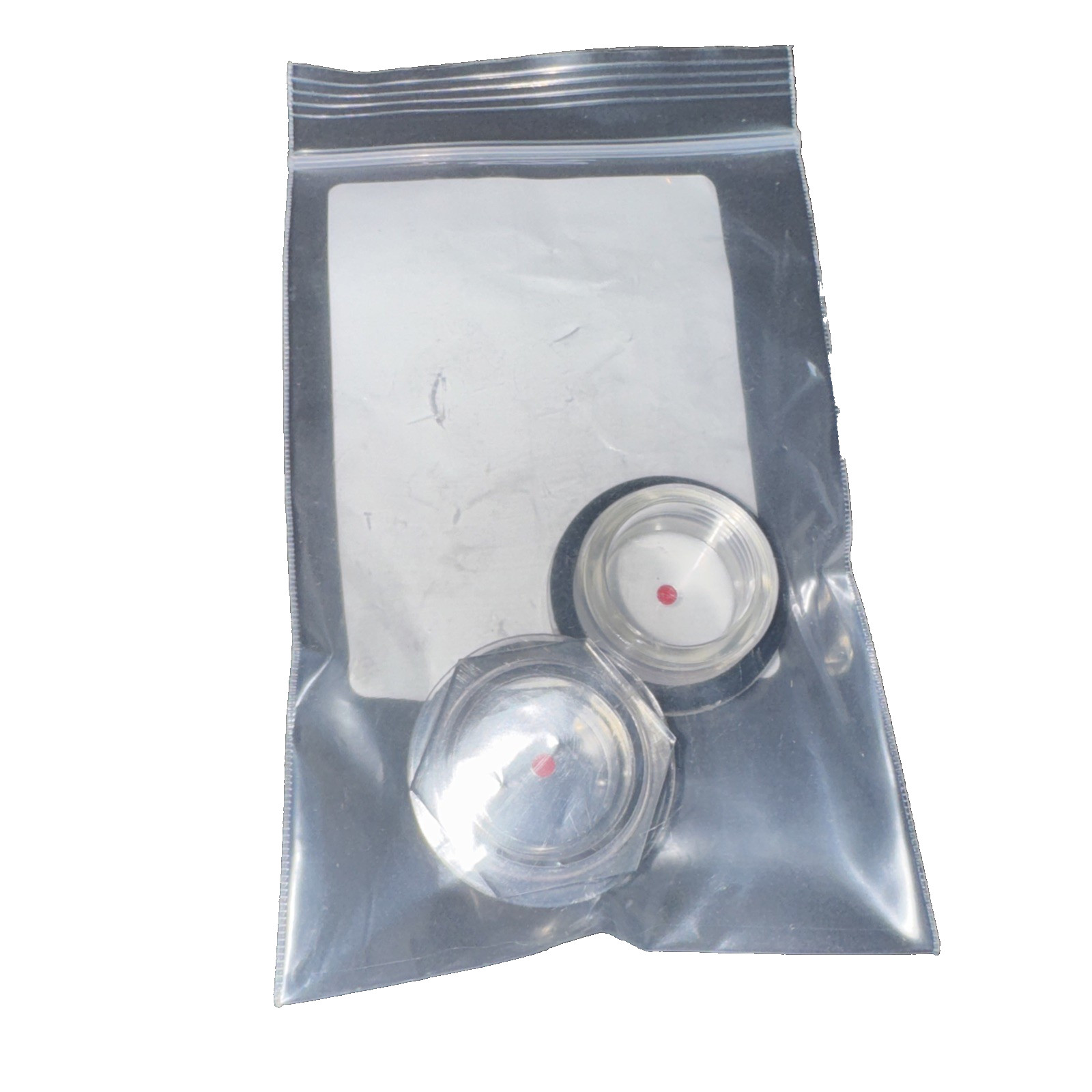 Plastic Fluid Level Sight Glass – G 1″” Pipe Thread – J.W. Winco 6311025 2Pack