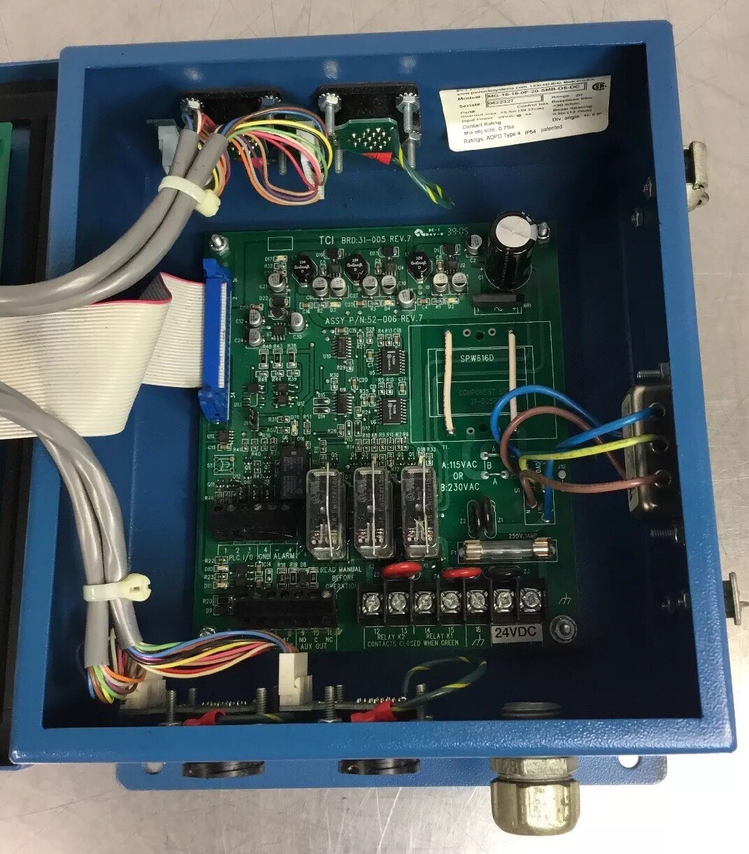 Pinnacle Microguard Control Box Controller MG-16-16-0F-20-SMB-DS-DC 5B-1