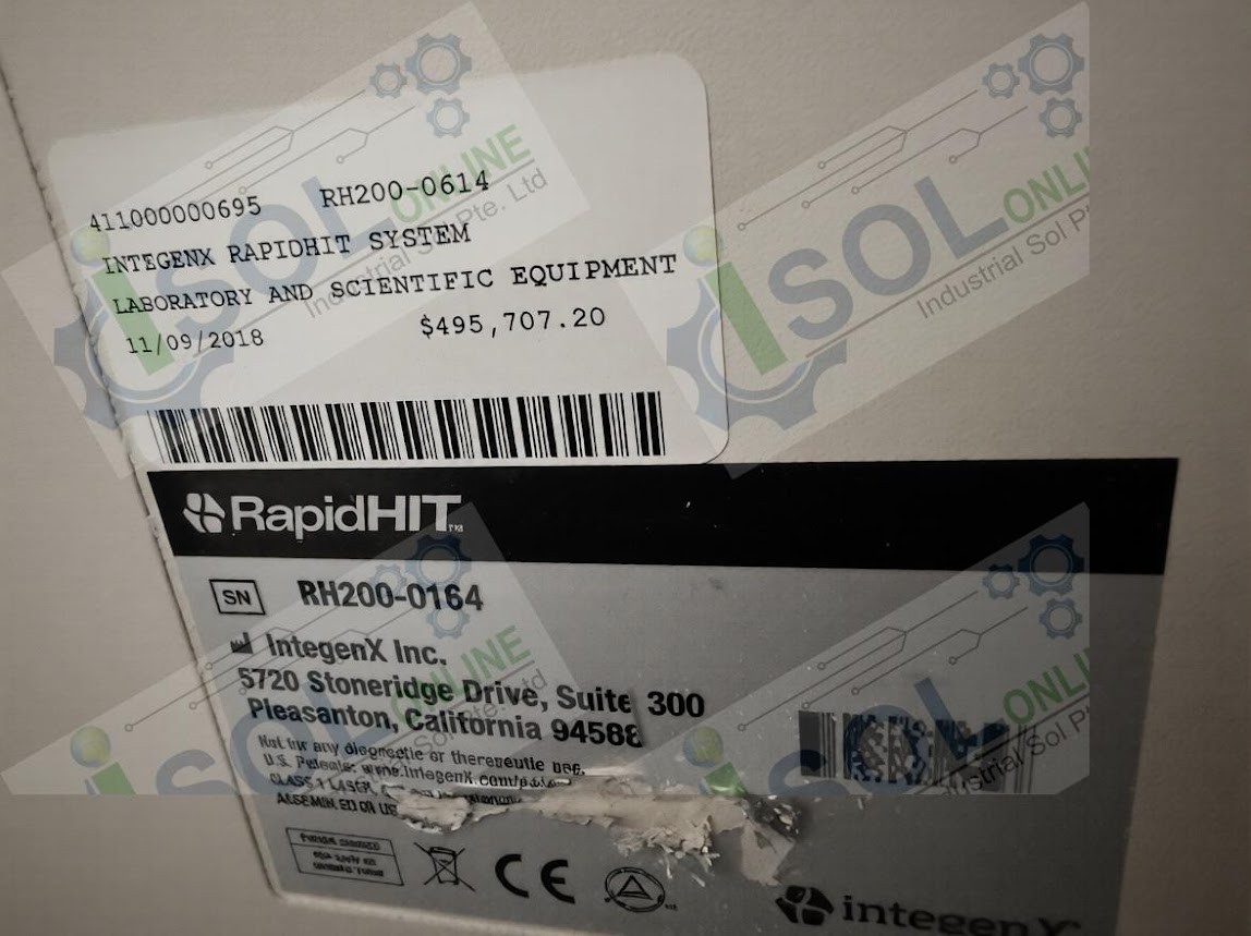 integenX Rapid HIT IntegenX DNA Identification Device DNA Analyses Genuine