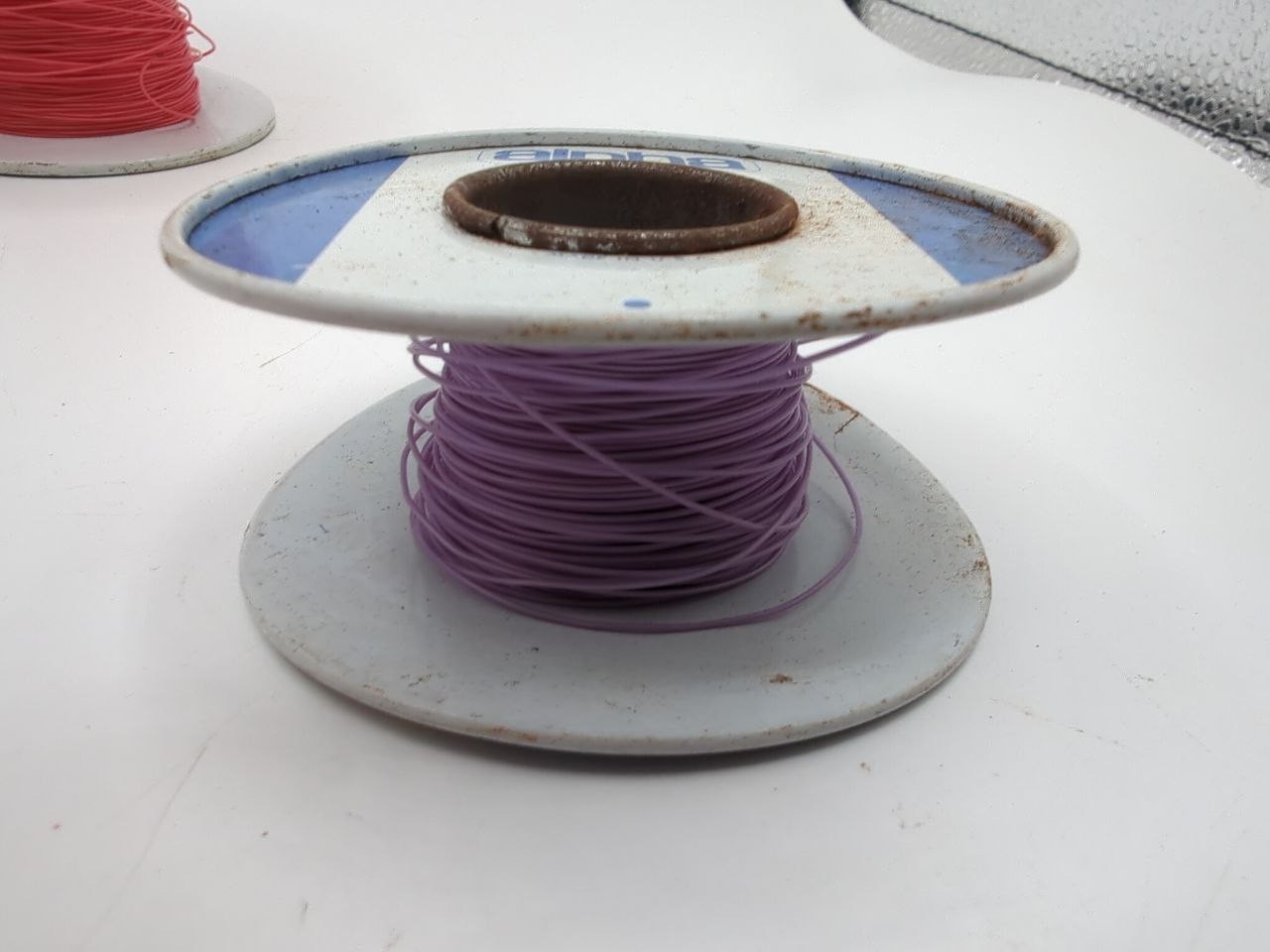 Vintage Alpha & Standard Pneumatic Hookup Wire Spools 1000ft Lot – RD83