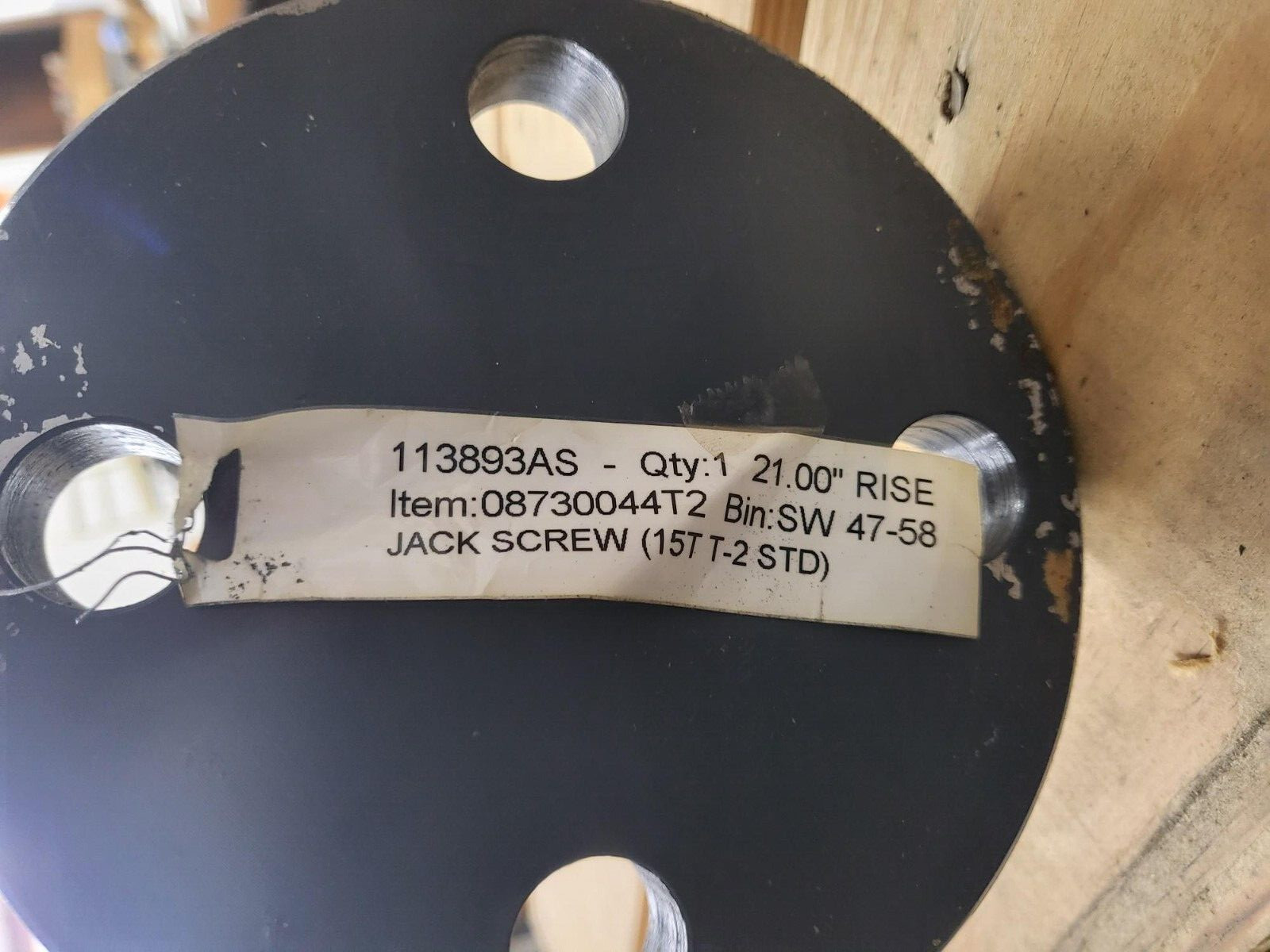 Joyce Jack Screw 15t-t-2-std 21″ Rise 113893AS